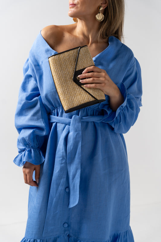 Vestido Midi Azulão