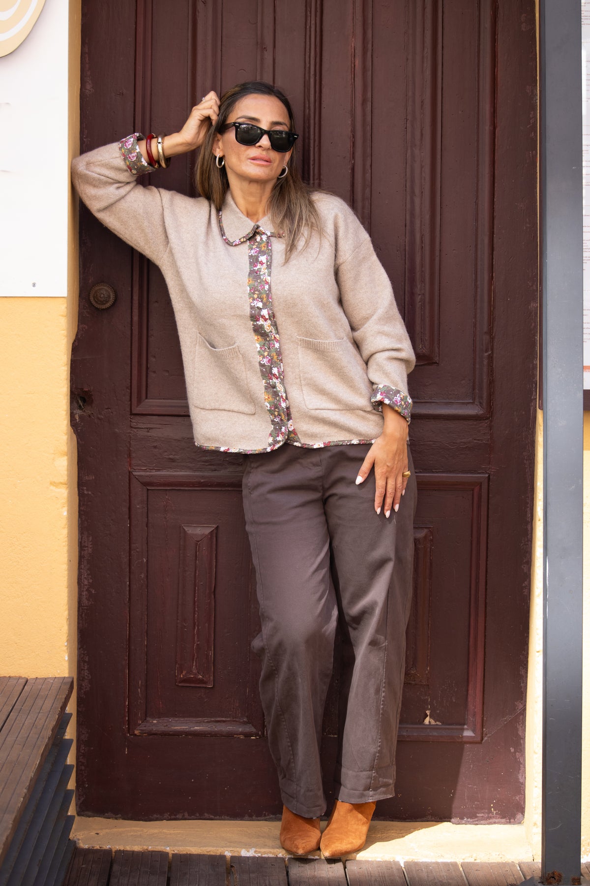 Manhattan Knit- beige
