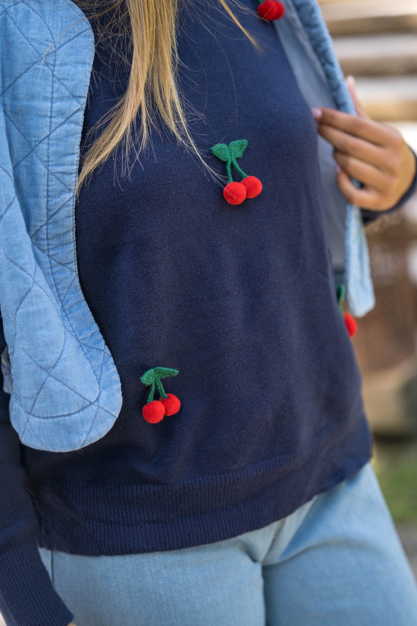 Camisola de Malha cerejas
