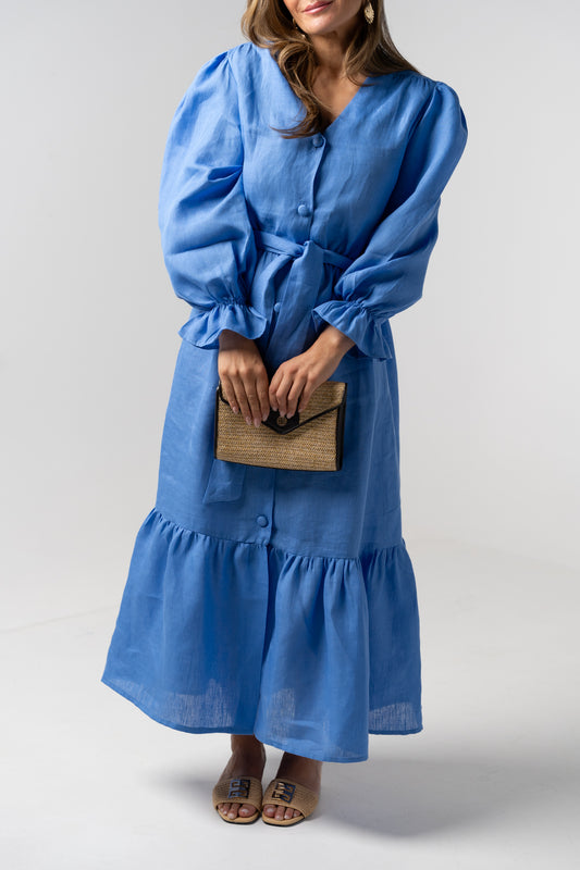 Vestido Midi Azulão
