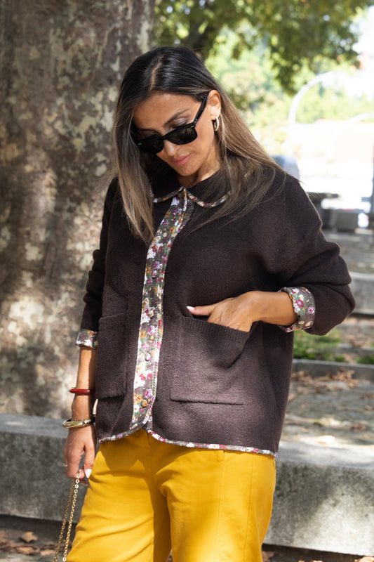 Manhattan Knit-chocolate