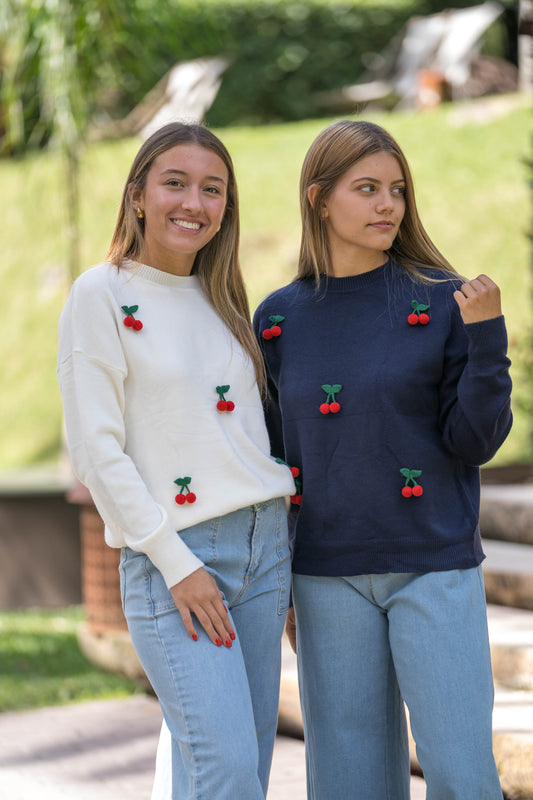 Camisola de Malha cerejas